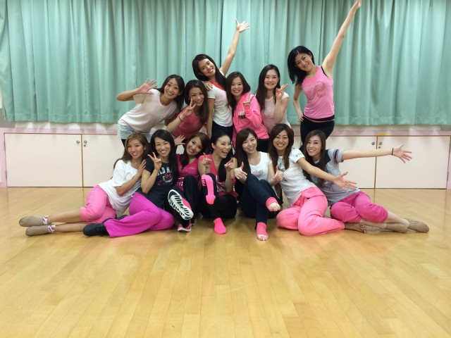 We love PINKな振付2
